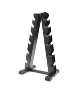 CAP Barbell A-Frame Dumbbell Rack, 23.25 x 18.25 x 41.5 inches, Alloy Steel - $5,251.40 MXN