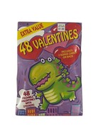 Dinosaur Valentine Cards Cleo 1995 48 Cards Vintage New Old Stock - €6,44 EUR
