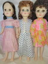 1981 Effanbee 3 Dolls 18" Tall  Sleep Eyes  The Three new Appearance  - $64.35