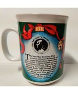 The Saturday Evening Post Christmas Coffee Mug Cup Norman Rockwell Santa - £12.53 GBP