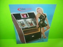 NSM COSMIC BLAST Original NOS Phonograph Music JUKEBOX Promo Sales Flyer... - £13.71 GBP