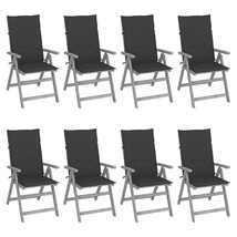  Garden Chair Set of 8 Grey - $15,974.33 MXN