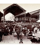 Bordeaux France Market Square Downtown 1910s WW1 Era Postcard PCBG12A - $371.27 MXN