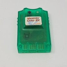 Performance Translucent Green Playstation PS1 P-112W 1MB 2X Memory Card Tested - £10.05 GBP
