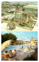 Olde Colony Motor Lodge AAA Alexandria Virginia Colonial Hotel Postcard Unposted - £3.89 GBP