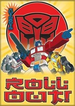 Transformers Animated Series Autobots Group Image Refrigerator Magnet NEW UNUSED - £3.18 GBP