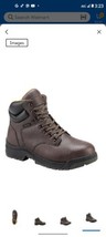 Men&#39;s Brown Steel Toe Work Boot Waterproof Comfort Fit Brahma 9.5, 9 1/2... - $43.42