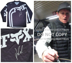 Ricky Carmichael Signed Fox Jersey COA Proof Autographed Supercross Motocross - £272.65 GBP