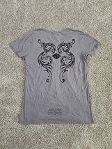 Harley Davidson Y2K Baby Tee Shirt Womans Sz XL Motorcycle Biker Riding USA - $27.72