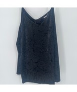 Chic Black Velvet Women&#39;s Tank Top - €6,84 EUR