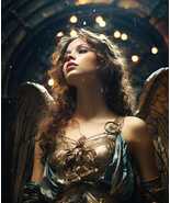 FEMALE WATCHER Djinn icelandic Genie GUARDIAN  Protector Ancient power - $623.27 MXN