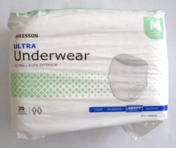 McKesson Adult Disposable Pull On Up Underwear Diapers M Heavy Absorbenc... - £15.53 GBP