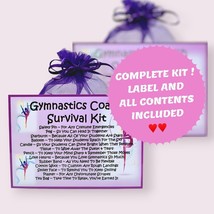 Gymnastics Coach Survival Kit ~ Fun Novelty Keepsake Gift &amp; Greetings Card - £6.63 GBP