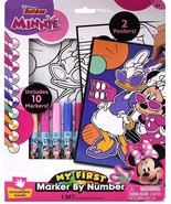 Creative Hands, Disney Junior MINNIE &quot;My First Marker By Number&quot; Set, 2 ... - £10.24 GBP