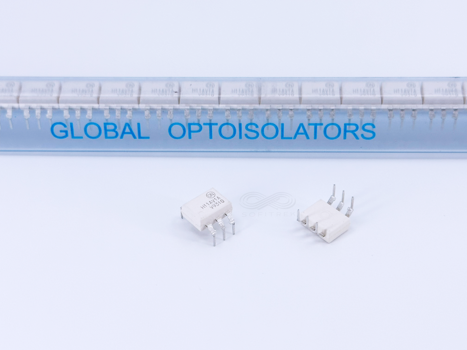 10PCS H11AV1A Onsemi Optocoupler Transistor Output 0.4&quot; DIP-6 VDE0884 - $5.00