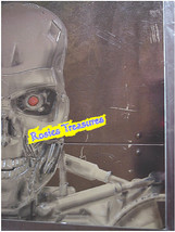 TERMINATOR T2 Cyborg Video Store Magazine w 3D Raised Silver Embossed Co... - $89.99