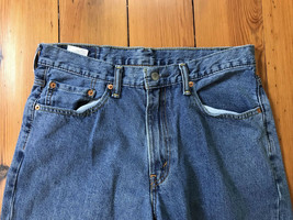 Levis 550 Classic Original Riveted Mens Straight Medium Wash Blue Jeans ... - £23.53 GBP