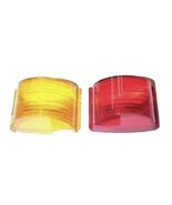 Left OR Right Side Marker Light Lens, (1) Red And (1) Amber, Compatible ... - $12.95