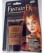 Halloween Brown Creole Makeup Fantasy FX Cream Washable Hair Body Mehron - £1.88 GBP