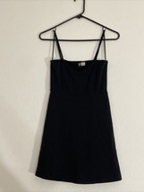 Divided by H&amp;M Spaghetti Strap Body Dress Black sz 4 - £10.06 GBP