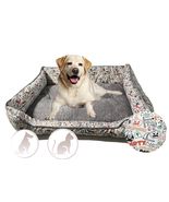 Orthopedic Pet Calming Bed Soft Warm Cat Dog Nest House X-Large Washable... - £33.81 GBP