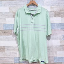 Southern Proper Soft Jersey Polo Shirt Green Short Sleeve Preppy Mens XXL 2XL - $24.74