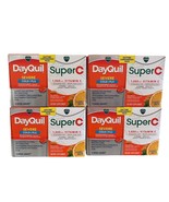 Vicks DayQuil Severe Cold &amp; Flu &amp; Super C 12 DayQuil Liquicaps Pack of 4... - £29.38 GBP