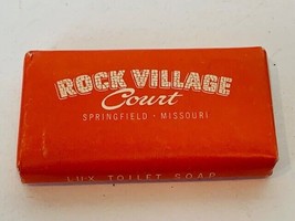 Hotel Motel Soap Vtg Advertising memorabilia Springfield Missouri Rock V... - £13.93 GBP