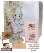 Precious Moments 1986 Lord Help Us Keep Our Act Together Enesco 101850 T... - £19.63 GBP