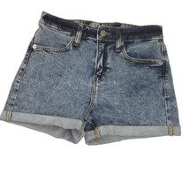 Wild Fable Womens Jean Shorts 0 25R  High Rise Blue Vintage Wash Cuffed ... - £11.63 GBP
