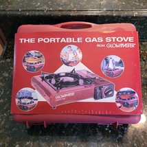 Portable Butane Gas Stove Glowmaster GM911ES w/Carrying Case Camping Hik... - £39.58 GBP