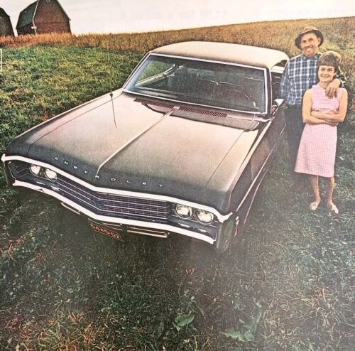 1969 Chevrolet Impala Sport Coupe Advertisement Chevy Automobilia GM HM2H - $29.99
