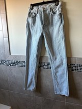 Pre-owned RE/Done originals High Rise Light Blue Wash Slim Leg Jeans SZ 26 - £62.29 GBP