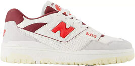 New Balance 550 Shoes BB550EMR Sea Salt/True Red Unsiex Mens 11 / Womens... - $79.69