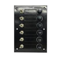 Fused Switch Panel (15A) - 6 Gang - £47.40 GBP