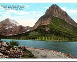 Grinnell E Gould Mountain Glacier National Park MT Montana Unp Wb Cartol... - £4.08 GBP