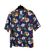 Vintage Aloha Line Hawaii Made in USA Pineapple Floral Print Shirt Mens ... - $26.96 CAD