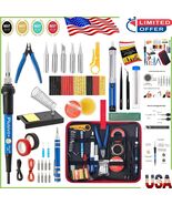 All-in-One 60W Adjustable Temperature Soldering Iron Kit for Electronics... - $37.18 CAD