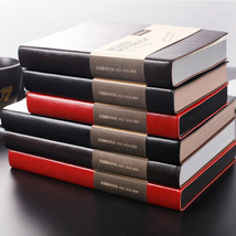Thick Soft PU Leather Journals Notebook Lined Paper Writing Diary 384 Pages - £17.03 GBP+