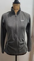 North Face Men&#39;s Fleece Jacket Medium Black Zipper Pockets  - $24.74