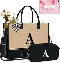 Personalized Initial Tote Bag - £34.94 GBP