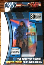 Star Wars 3D Characters Playing Cards Limited Edition: The Phantom Menace - £7.74 GBP