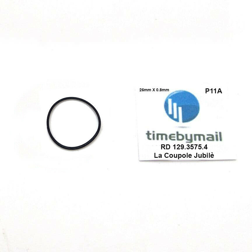 For RADO 129.3575.4 LA COUPOLE Jubilè Watch Crystal Glass Gasket Seals Part P11A - $20.96