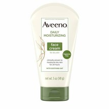 Aveeno Daily Moisturizing Face Cream for Dry Skin, Non-GMO Oat, 5 oz.. - £20.56 GBP