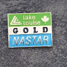 LAKE LOUISE GOLD NASTAR Resorts Travel Ski Skiing Souvenir Lapel Hat Pin... - £12.67 GBP