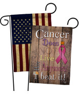 Cancer Does Not Live Here Anymore Pink Ribbon - Impressions Decorative U... - £24.75 GBP