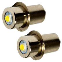 2-Pack High Power 6-24V DC Bulb replacement for Flashlight, Head Light, Torch - £33.55 GBP