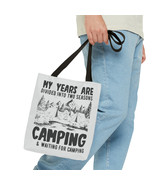 Camping Lifestyle AOP Tote Bag - $21.63+