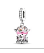 Carousel charm,carousel simil pandora charms,silver charm for pandora,gi... - $34.30 CAD