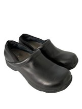 DANSKO Womens Shoes KELSEY Clogs Comfort  Black Leather Slip On Sz 40 / 9.5 - 10 - £20.38 GBP